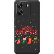 Прозорий чохол BoxFace Blackview Oscal Flat 1C Merry Christmas
