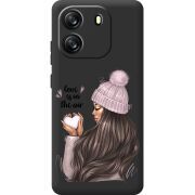 Прозорий чохол BoxFace Blackview Oscal Flat 1C love is in the air