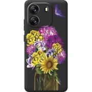 Прозорий чохол BoxFace Blackview Oscal Flat 1C My Bouquet