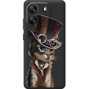 Прозорий чохол BoxFace Blackview Oscal Flat 1C Steampunk Cat