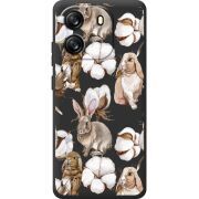 Прозорий чохол BoxFace Blackview Oscal Flat 1C Cotton and Rabbits