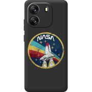 Чорний чохол BoxFace Blackview Oscal Flat 1C NASA