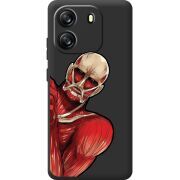 Чорний чохол BoxFace Blackview Oscal Flat 1C Титан