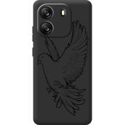 Чорний чохол BoxFace Blackview Oscal Flat 1C Dove