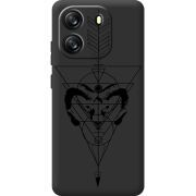 Чорний чохол BoxFace Blackview Oscal Flat 1C 