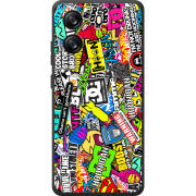 Чохол BoxFace Blackview Wave 6C Multicolored Inscriptions