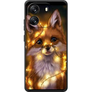 Чохол BoxFace Blackview Wave 6C Різдвяна лисичка