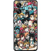 Чохол BoxFace Blackview Wave 6C Anime Stickers