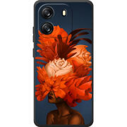 Чохол BoxFace Blackview Wave 6C Exquisite Orange Flowers