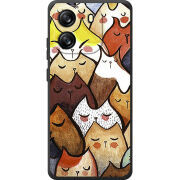 Чохол BoxFace Blackview Wave 6C Sleepy Cats