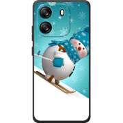 Чохол BoxFace Blackview Wave 6C Skier Snowman