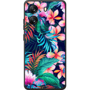 Чохол BoxFace Blackview Wave 6C flowers in the tropics
