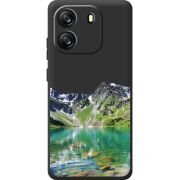 Прозорий чохол BoxFace Blackview Wave 6C Green Mountain