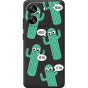 Прозорий чохол BoxFace Blackview Wave 6C с 3D-глазками HIYA