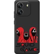 Прозорий чохол BoxFace Blackview Wave 6C siquid game люди в красном