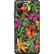 Прозорий чохол BoxFace Blackview Wave 6C Tropical Flowers