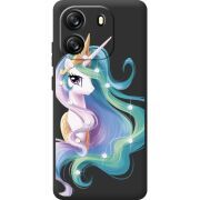 Чохол зі стразами Blackview Wave 6C Unicorn Queen