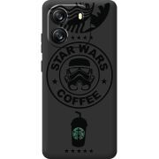 Чорний чохол BoxFace Blackview Wave 6C Dark Coffee