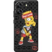 Чорний чохол BoxFace Blackview Wave 6C Yellow Fun