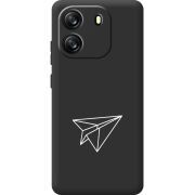 Чорний чохол BoxFace Blackview Wave 6C Paper Plane