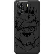Чорний чохол BoxFace Blackview Wave 6C Bear King