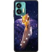 Чехол со стразами Oukitel C35 Girl with Umbrella