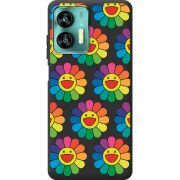 Прозрачный чехол BoxFace Oukitel C35 Hippie Flowers