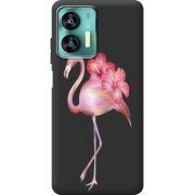 Прозрачный чехол BoxFace Oukitel C35 Floral Flamingo