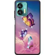 Чехол со стразами Oukitel C36 Butterflies