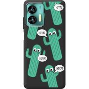 Прозрачный чехол BoxFace Oukitel C36 с 3D-глазками HIYA