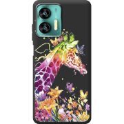 Прозрачный чехол BoxFace Oukitel C36 Colorful Giraffe