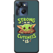 Чохол BoxFace Blackview Oscal Modern 8 Strong in me Cuteness is