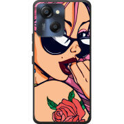 Чохол BoxFace Blackview Oscal Modern 8 Pink Girl