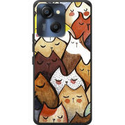Чохол BoxFace Blackview Oscal Modern 8 Sleepy Cats