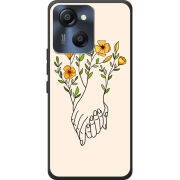 Чохол BoxFace Blackview Oscal Modern 8 Flower Hands