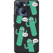 Прозорий чохол BoxFace Blackview Oscal Modern 8 с 3D-глазками HIYA