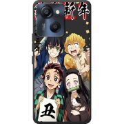 Прозорий чохол BoxFace Blackview Oscal Modern 8 Незуко та друзі