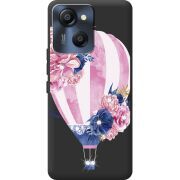 Чохол зі стразами Blackview Oscal Modern 8 Pink Air Baloon