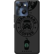 Чорний чохол BoxFace Blackview Oscal Modern 8 Dark Coffee