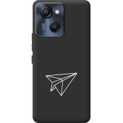 Чорний чохол BoxFace Blackview Oscal Modern 8 Paper Plane