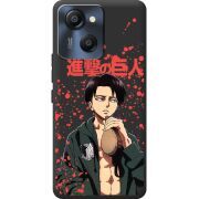 Чорний чохол BoxFace Blackview Oscal Modern 8 Атака Титанов Леви