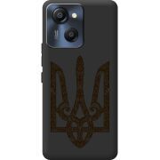 Чорний чохол BoxFace Blackview Oscal Modern 8 Ukrainian Trident