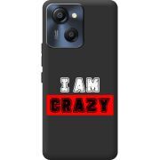 Чорний чохол BoxFace Blackview Oscal Modern 8 I'm Crazy