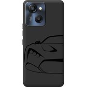 Чорний чохол BoxFace Blackview Oscal Modern 8 Sportcar