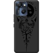 Чорний чохол BoxFace Blackview Oscal Modern 8 Hugin and Munin