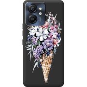 Чохол зі стразами Blackview Color 8 Ice Cream Flowers