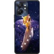 Чохол зі стразами Blackview Color 8 Girl with Umbrella