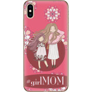 Чехол Uprint Apple iPhone XS Max GirlMom