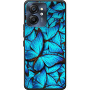 Чохол BoxFace Blackview Color 8 лазурные бабочки
