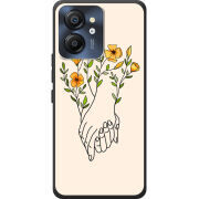 Чохол BoxFace Blackview Color 8 Flower Hands